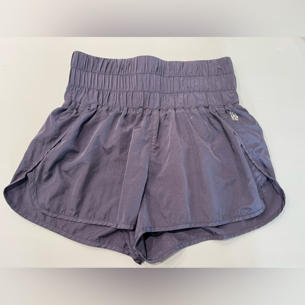 Free People Movement Purple Athletic Shorts Size Medium